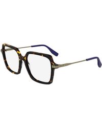 KARL LAGERFELD - Kl6172 232 Optical Frames Acetate Squared Normal - Lyst