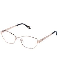 Just Cavalli - Vjc167 300 Optical Frames Metal Geometric - Lyst