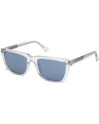 Web - We0379 26V Sunglasses Acetate Squared Normal - Lyst