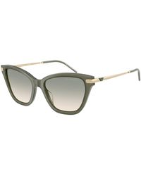 Emporio Armani - Ea4251 62642C Sunglasses Acetate Cat Eye Normal Shaded - Lyst