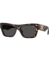 Burberry - Be4490U 410687 Sunglasses Injected Squared Normal - Lyst