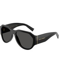 Dolce & Gabbana - Dg4504 501/87 Sunglasses Acetate Pilot Normal - Lyst