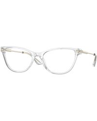 Versace - Ve3309 148 Optical Frames Acetate Cat Eye Normal - Lyst