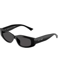 Jimmy Choo - Jc5046Bu 500087 Sunglasses Acetate Geometric Normal - Lyst