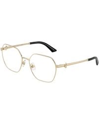 Jimmy Choo - Jc2023B 3006 Optical Frames Steel Transparent Geometric Normal - Lyst