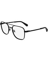 Calvin Klein - Ckj25205 002 Optical Frames Metal Pilot Normal - Lyst