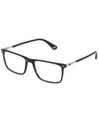 Police - Vplq68 New Crossroads 1 722 Optical Frames Acetate Squared - Lyst
