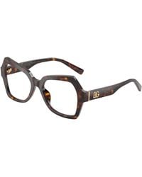Dolce & Gabbana - Dg3429 502 Optical Frames Acetate Butterfly Normal - Lyst