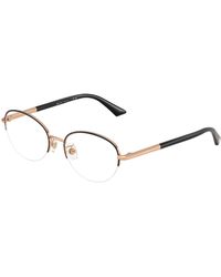 Jimmy Choo - Jc2014D 3022 Optical Frames Metal Round Normal - Lyst