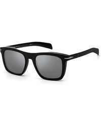David Beckham - Db 7000/S 807/T4 Sunglasses Acetate Squared Normal Mirror - Lyst