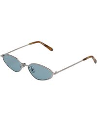 Retrosuperfuture - Coc Zyra Graffiato Sunglasses Metal Light Geometric Normal - Lyst