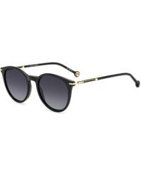 Carolina Herrera - Her 0230/S 807/9O Sunglasses Acetate Round Shaded - Lyst