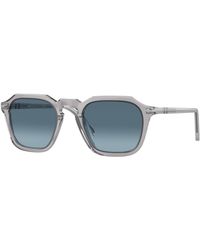 Persol - Po3292S 309/Q8 Sunglasses Acetate Squared Normal Shaded - Lyst