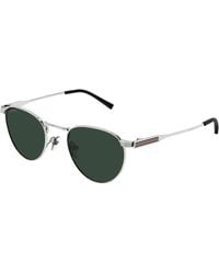 Gucci - Gg1875S 002 Sunglasses Metal Round - Lyst