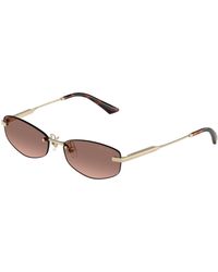 Jimmy Choo - Jc4013D 300613 Sunglasses Metal Round Normal Shaded - Lyst