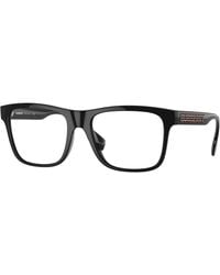 Burberry - Be2353 Carter 3001 Optical Frames Nylon Transparent Squared Normal - Lyst