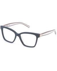 Furla - Vfu992 0700 Optical Frames Acetate Squared - Lyst
