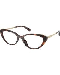 Michael Kors - Mk4206U Lille 4031 Optical Frames Injected Transparent Round Normal - Lyst