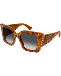Gucci - Gg2039S 004 Sunglasses Acetate Butterfly - Lyst