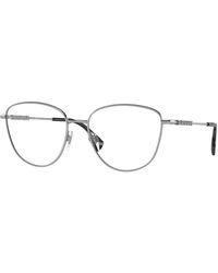 Burberry - Be1376 Virginia 1005 Optical Frames Steel Pantos Normal - Lyst