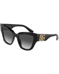 Dolce & Gabbana - Dg4404 501/8G Sunglasses Plastic Cat Eye Normal Nuanced - Lyst