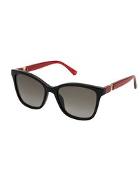 Nina Ricci - Snr357 0909 Sunglasses Acetate Squared Normal Shaded - Lyst