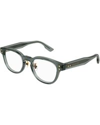 Gucci - Gg1470Oj 003 Optical Frames Acetate Transparent Pantos - Lyst