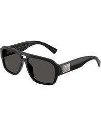 Dolce & Gabbana - Dg4506 501/87 Sunglasses Acetate Pilot Normal - Lyst
