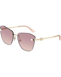 Jimmy Choo - Jc4004Hb 300668 Sunglasses Metal Butterfly Normal Shaded - Lyst
