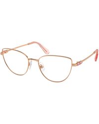 Swarovski - Sk1007 4014 Optical Frames Metal Cat Eye Normal - Lyst