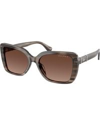 Ralph Lauren - Ra5356U 6383T5 Sunglasses Acetate Squared Polarized - Lyst