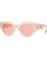Burberry - Be4390 Meadow 4060/5 Sunglasses Acetate Pantos Normal - Lyst
