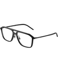 Dolce & Gabbana - Dg5107 501 Optical Frames Injected Transparent Pilot Normal - Lyst