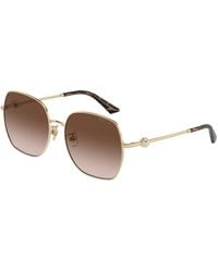 Jimmy Choo - Jc4008Hd 300613 Sunglasses Metal Squared Normal Shaded - Lyst