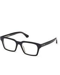 Web - We5459 005 Optical Frames Acetate Squared Normal - Lyst