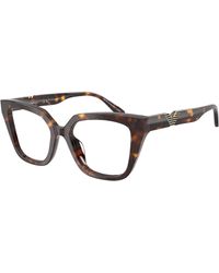 Emporio Armani - Ea3267U 5026 Optical Frames Acetate Cat Eye Normal - Lyst