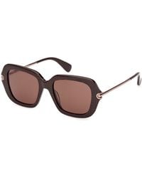 Max Mara - Mm0213 50E Sunglasses Acetate Butterfly Normal - Lyst