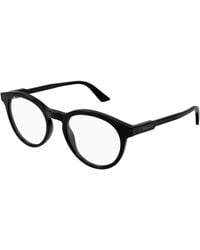 Gucci - Gg1822O 001 Optical Frames Acetate Transparent Round - Lyst