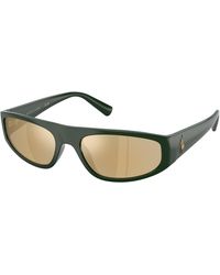 Polo Ralph Lauren - Ph4250U 58567P Sunglasses Injected Pilot Mirror - Lyst