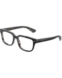 Dolce & Gabbana - Dg3380 3403 Optical Frames Acetate Transparent Squared Normal - Lyst