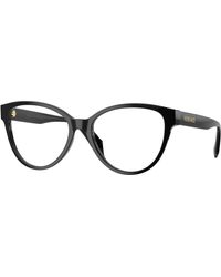 Versace - Ve3399U Gb1 Optical Frames Acetate Transparent Cat Eye Normal - Lyst