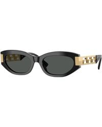 Versace - Ve4501 Gb1/87 Sunglasses Acetate Cat Eye Normal - Lyst
