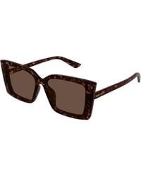 McQueen - Am0578S 002 Sunglasses Acetate Cat Eye - Lyst