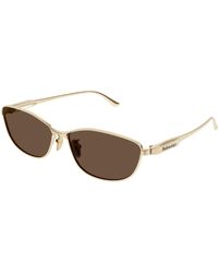 Balenciaga - Bb0357Sa 003 Sunglasses Metal Squared - Lyst