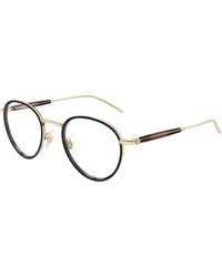 Montblanc - Mb0442O 001 Optical Frames Metal Transparent Round - Lyst
