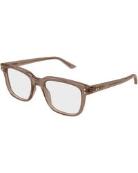 Gucci - Gg2131O 011 Optical Frames Acetate Transparent Squared - Lyst