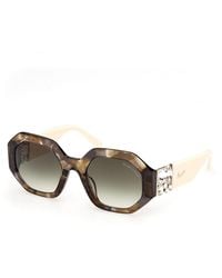 Guess - Gm00049 98P Sunglasses Acetate Geometric Normal - Lyst