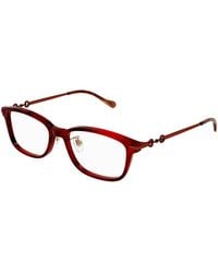 Gucci - Gg1129Oj 003 Optical Frames Acetate Squared - Lyst