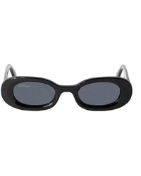 Off-White c/o Virgil Abloh - Oeri087 Amalfi 1007 Sunglasses Acetate Round Normal - Lyst