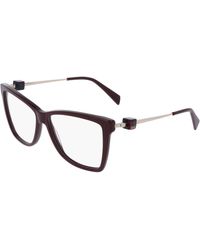 Liu Jo - Lj2823 601 Optical Frames Acetate Squared Normal - Lyst